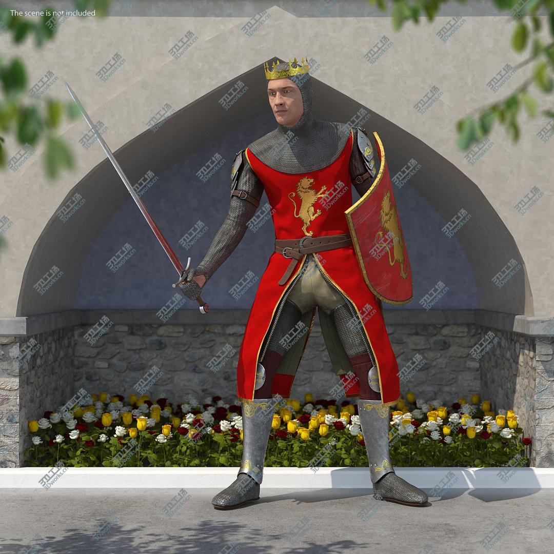 images/goods_img/202104093/Crusader Knight King Attack Pose 3D/1.jpg